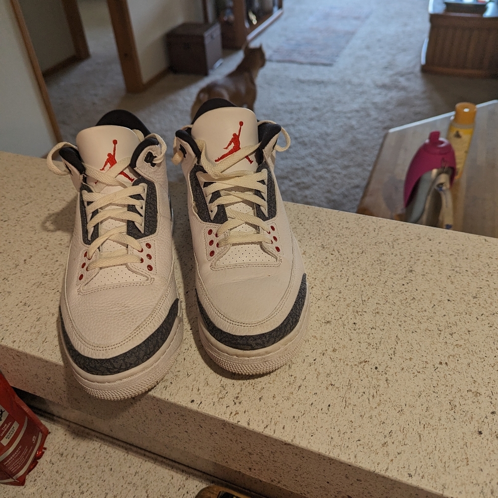 Jordan retro 3 Denim SE- fire red